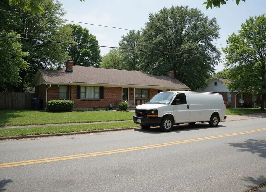 Residential home in a Middle Tennessee neighbourhood we serve